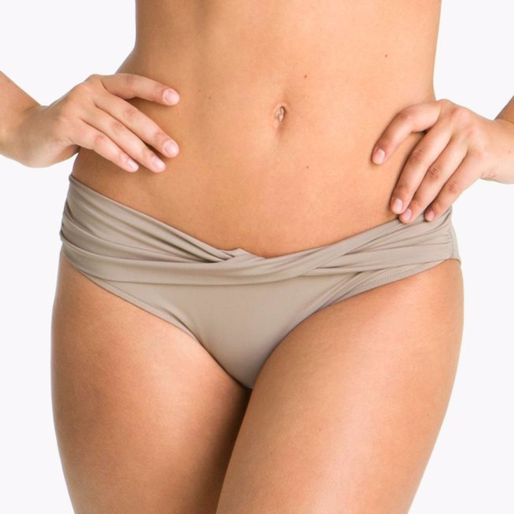 SEAFOLLY Sable Twist Band Hipster Bikini Bottom